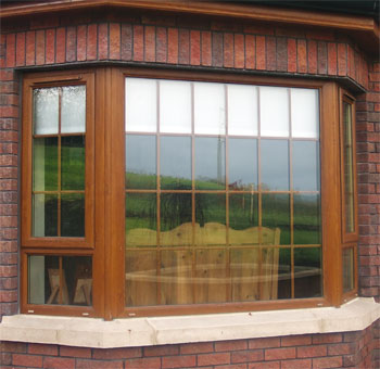 Light Oak W44 with Neo Georgian panes
