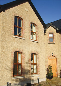 Light Oak W13 with arched heads