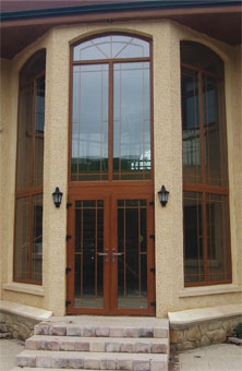 Light Oak W41 screen with Neo Georgian surround