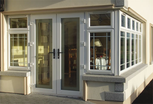 White with Neo Georgian surround