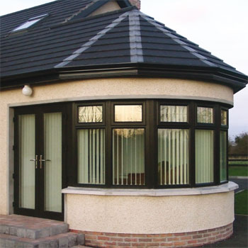 Bog Oak with bevel top panes