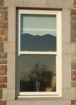 Cream Grain VS1 with Georgian two pane